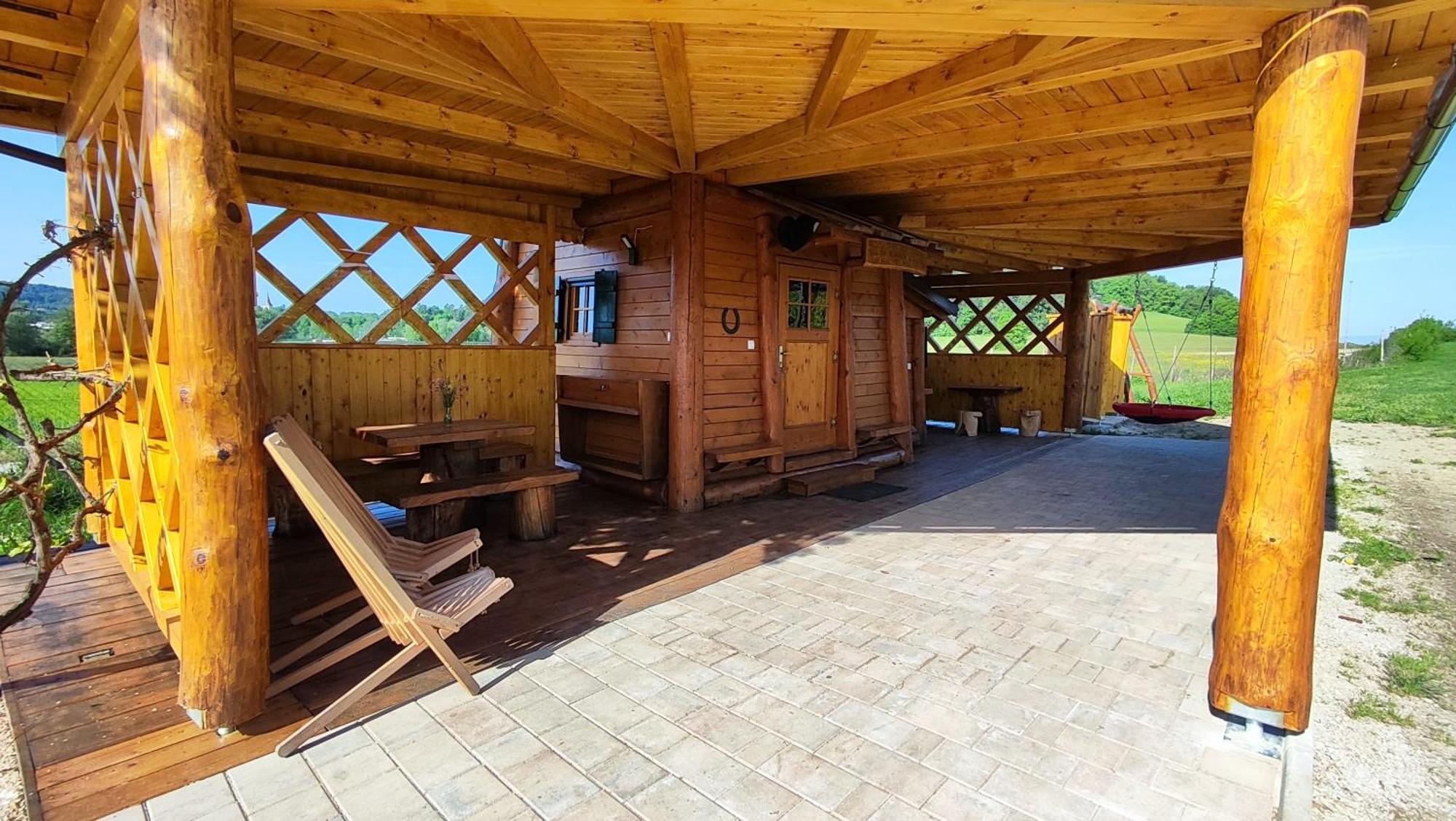 Unique Wooden Holiday House In Nature Lukovica pri Domžalah Εξωτερικό φωτογραφία